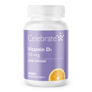 Vitamin D3 125mcg (5.000 IU), Hızlı Eriyik, Orange