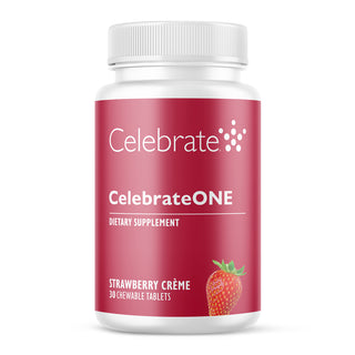 CelebrateONE Once Daily Bariatric Multivitamin χωρίς σίδηρο, μασώμενο