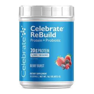 Celebrate® ReBuild Protein + Probiotic, σκόνη