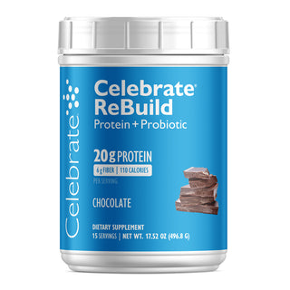 Celebrate® ReBuild Protein + Probiotic, σκόνη