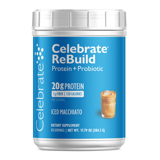 Celebrate® ReBuild Protein + Probiotic, σκόνη