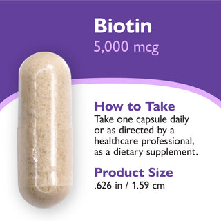 Βιοτίνη 5.000 mcg, Κάψουλες