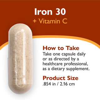 Σίδηρος 30 mg + Βιταμίνη C, Κάψουλες 