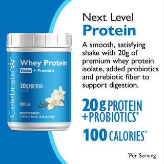 Celebrate® ReBuild Protein + Probiotic, σκόνη