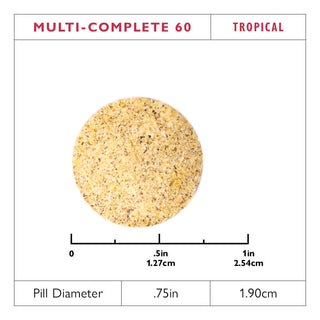 Multi-Complete 60 Βαριατρική πολυβιταμίνη με σίδηρο, μασώμενο, Tropical