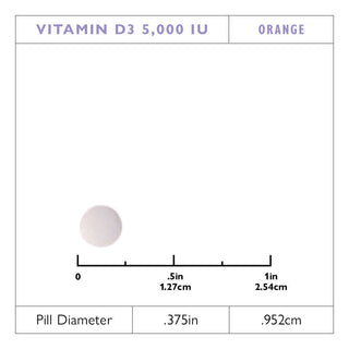 D Vitamini 125mcg (5.000 IU) Hızlı Eriyik, Orange 